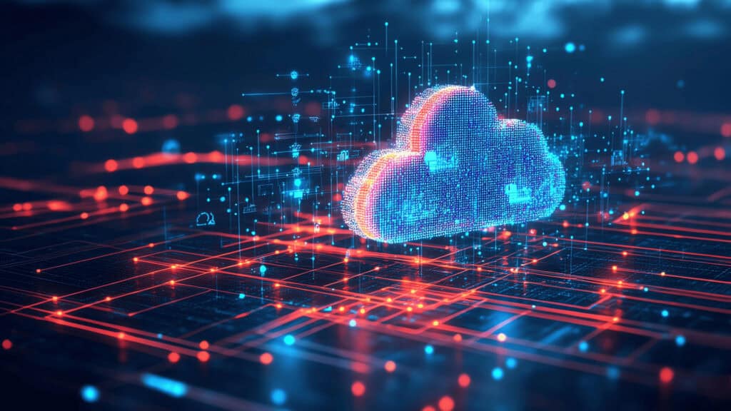 Cloud computing is the future of business.